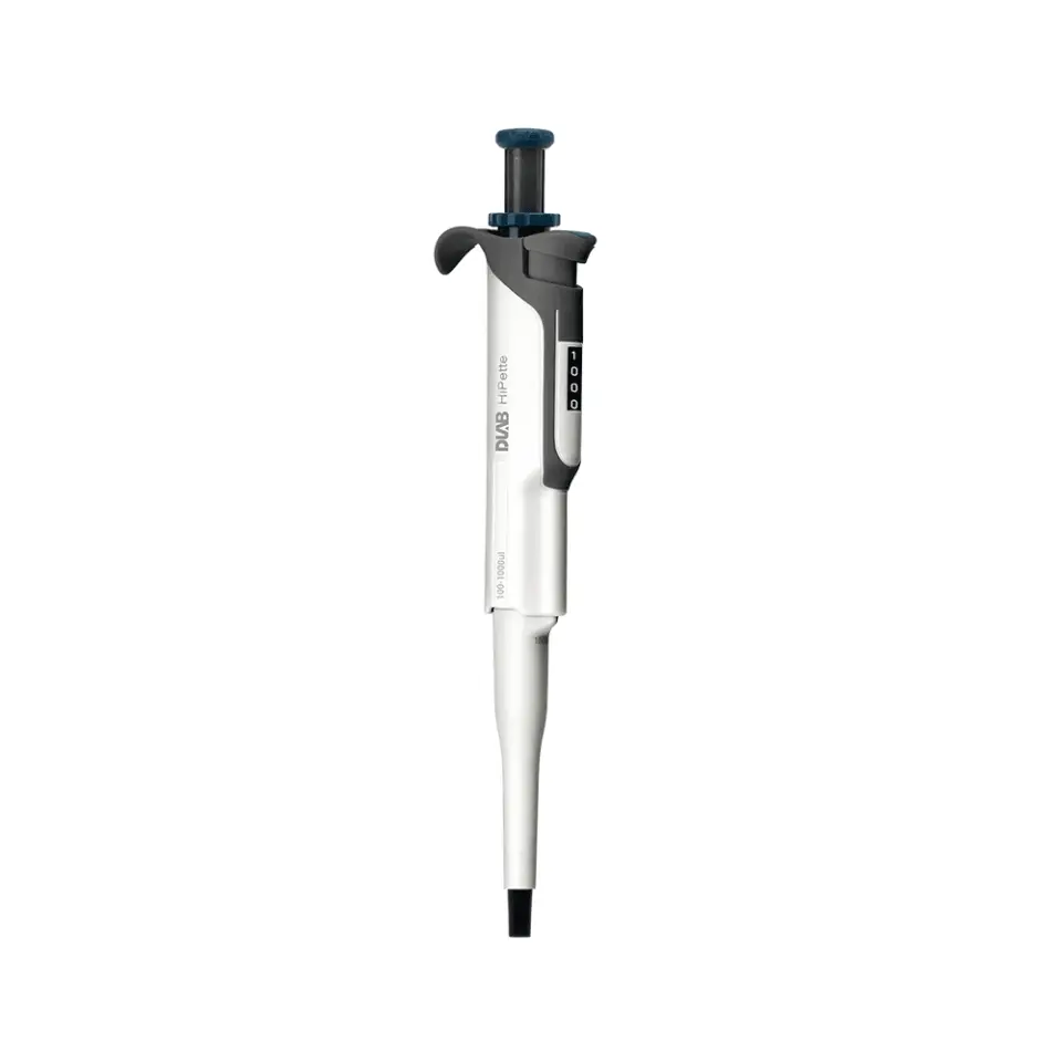 DLAB HiPette Tek Kanallı Otomatik Pipet 0,5-10 µL - Ayarlanabilir Hacimli