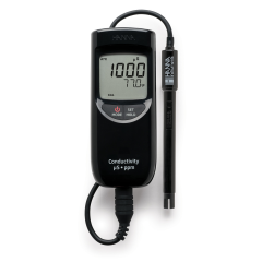 HANNA HI99300 Portatif İletkenlik Ölçer 0... 3999 μS/cm / 0... 2000 ppm