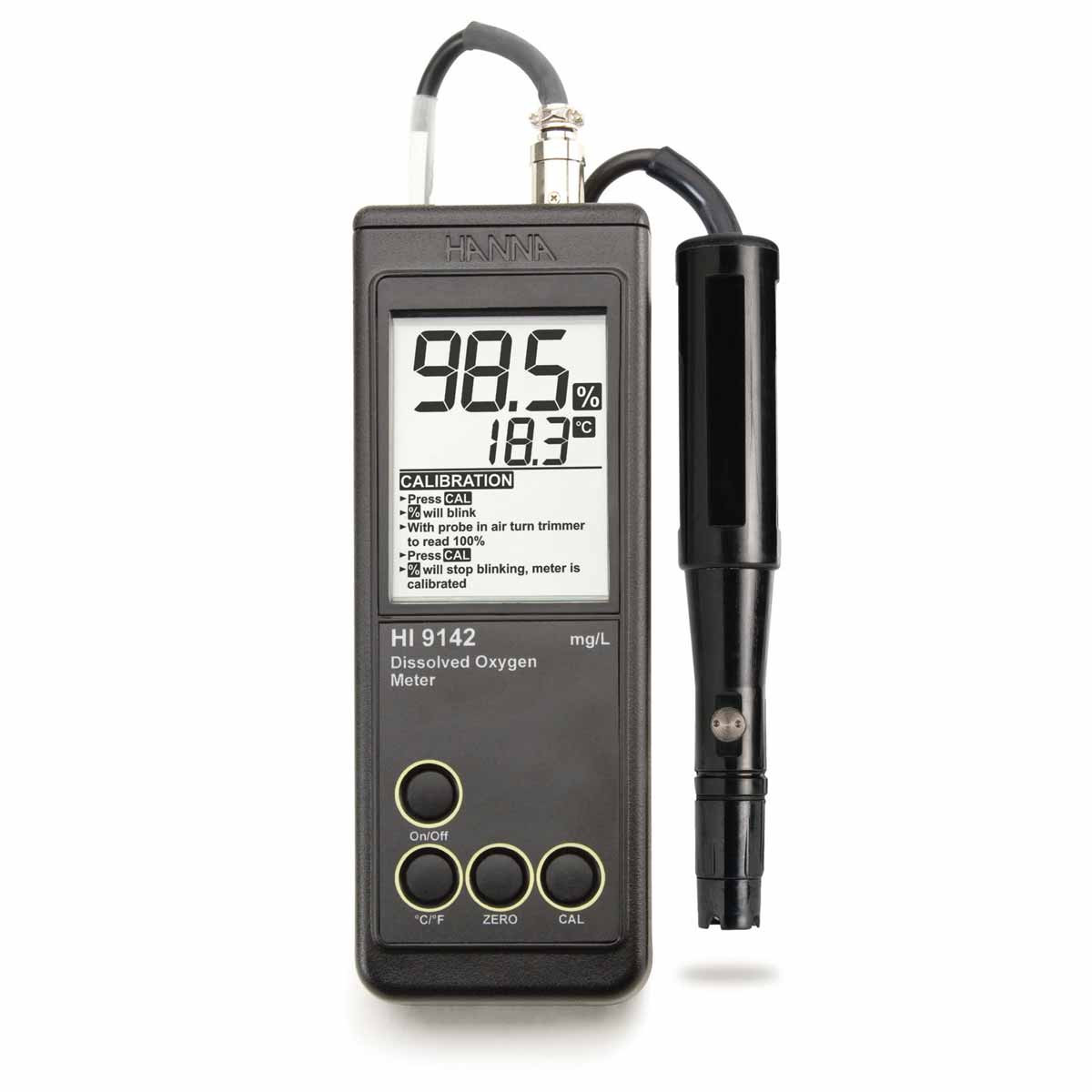 HANNA HI9142 Taşınabilir Çözünmüş Oksijen (DO) Metre