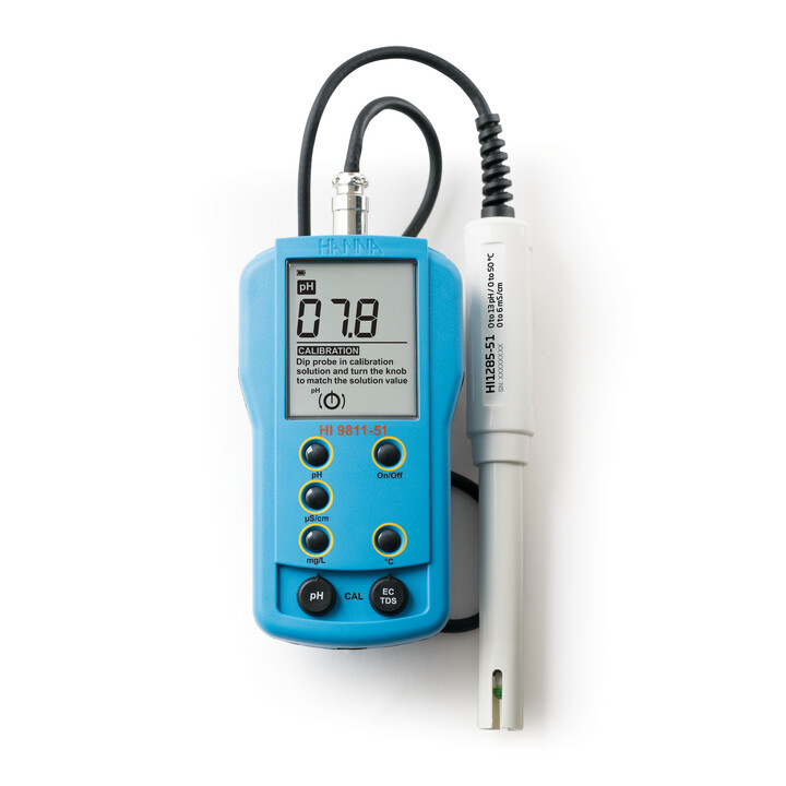 HANNA HI9811-51 Taşınabilir pH/EC/TDS/Sıcaklık Ölçüm Cihazı