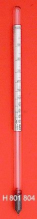 Amarel Universal hydrometer, 1,000-2,000:0,01g/cm³, 280-350mm long, reference