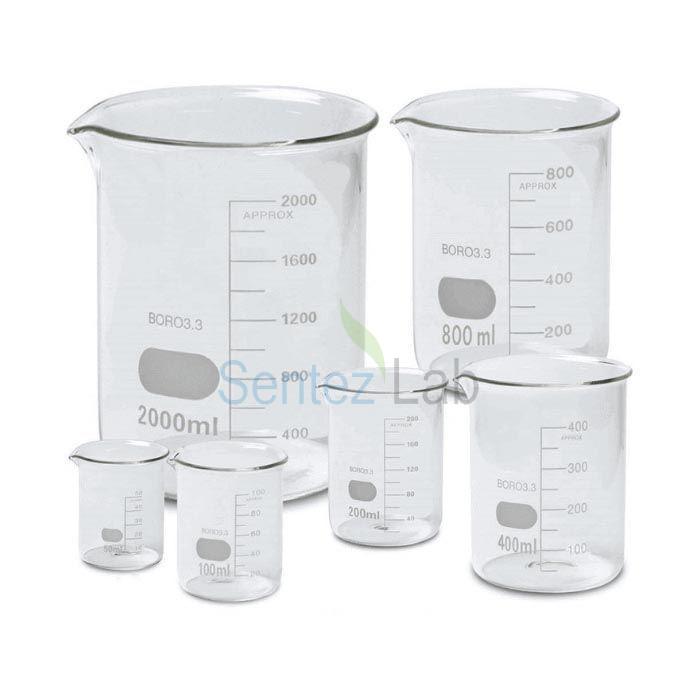 Borucam Cam Beher 800 ml - Kısa Form - 1 Adet