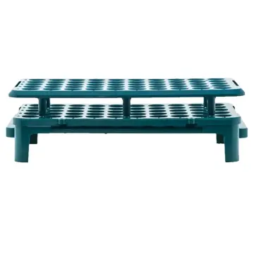 ISOLAB  Tüp Standı - Silikon Tutacaklı - 50 Delik - 16 Mm Tüpler İçin