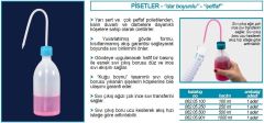 ISOLAB 062.05.901 Piset - P.E Dar Boyun Şeffaf 1000 ml