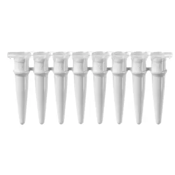 Gunster 0.2 ml 8'li PCR Strip Tüp Kapaklı Gama Steril