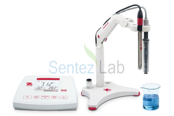 OHAUS ST 3100M-F pH ve İletkenlik Ölçer -2.00... 20.00 pH / 00.0 μS/cm – 199.9 mS/cm