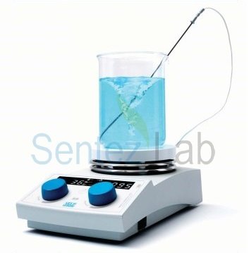 VELP AREX 6 Digital Advanced CerAlTop™ with Probe, Rod and Clamp - Package ISITICILI MANYETİK KARIŞTIRICI 30... 1700 rpm / 20 L