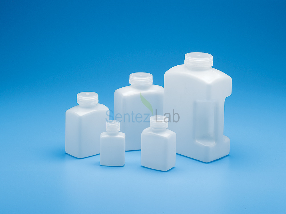 Tarsons HDPE Şişe Dikdörtgen 250 mL 1 Adet
