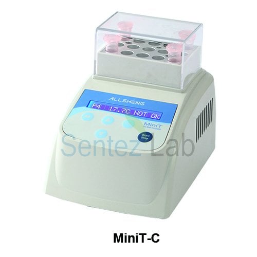 Allsheng Mini T-C Dijital Blok Isıtıcı (Kapaklı) Blok Dahil 0C - 100C  (Soğutmalı)
