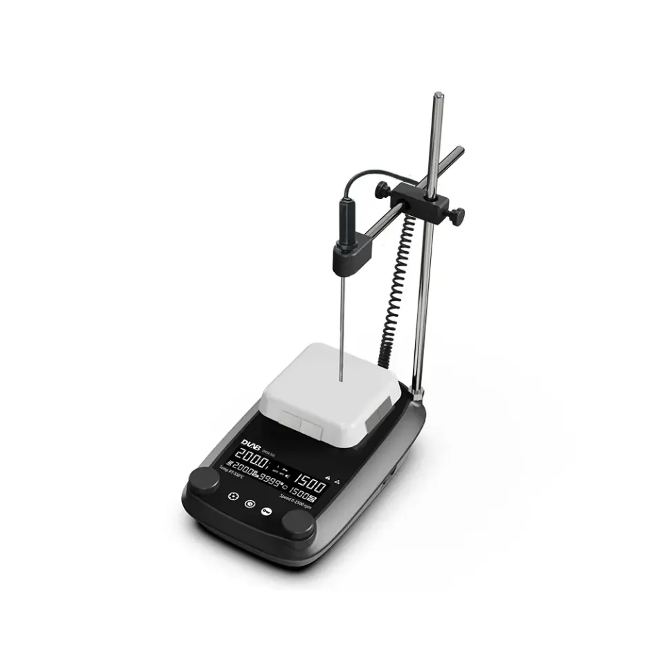 DLAB DMS4-550 Zaman Ayarlı Isıtıcılı Manyetik Karıştırıcı, 4 İnç Tabla