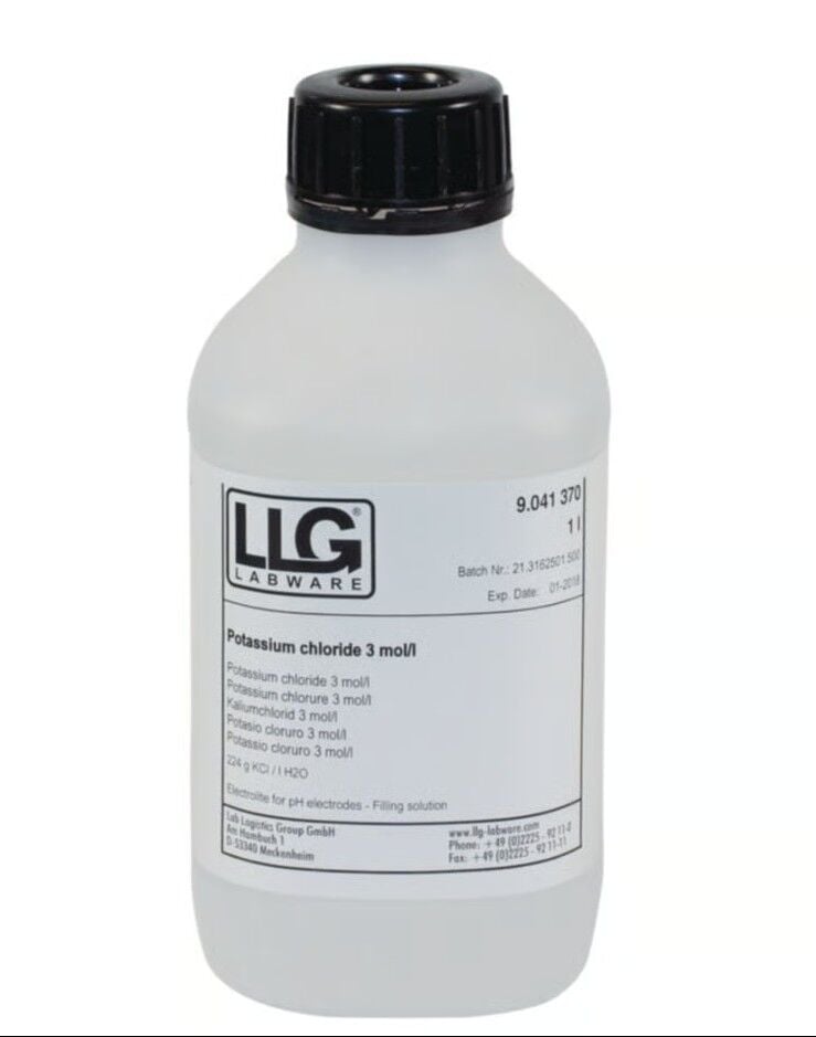 LLG 9.041 371 KCl Elektrolit Solüsyonu 250 mL