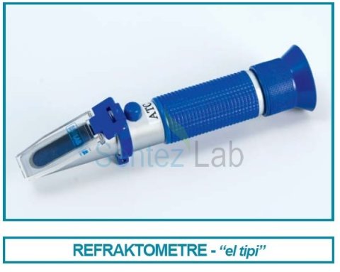 İSOLAB 618.25.001 refraktometre - el tipi - 0 - 90 % brix (1 adet)