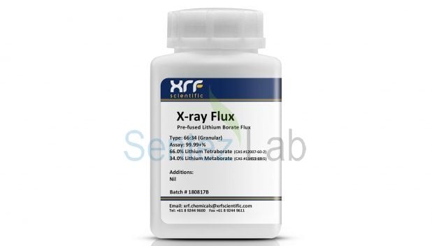 Xrf Scientific 66:34 – Lithium Tetraborate 66% / Lithium Metaborate 34% flux 2 kg