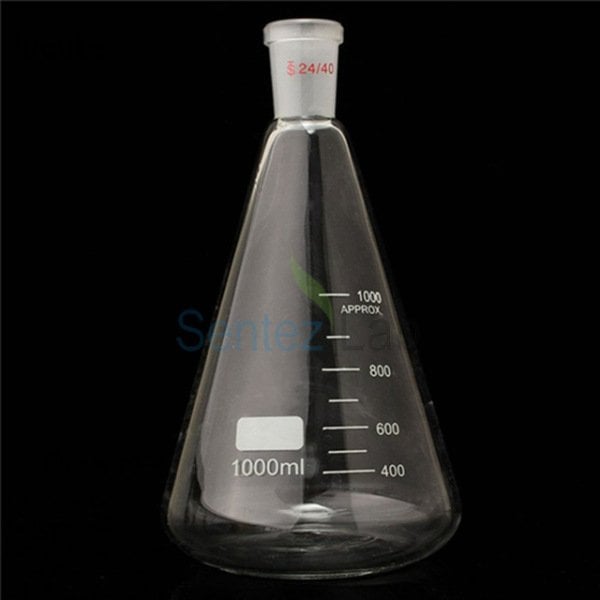 Borucam Şilifli Erlen 25 ml Ns 14/23