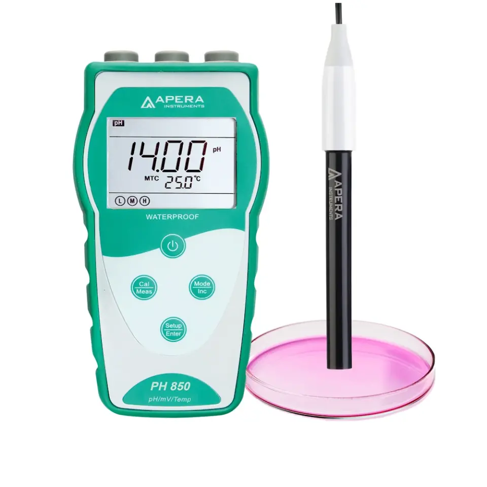 APERA PH850-FT Taşınabilir Düz Yüzey pH Ölçüm Cihazı – LabSen® 373 Elektrotlu