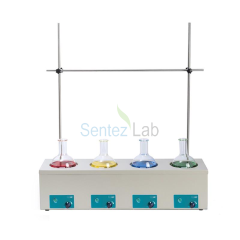 Weightlab WF-4BA1000 Analog 4 Gözlü Çoklu Balon Isıtıcı – 4x1000 ml / 450 °C