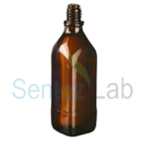 Dispenser Şişesi Cam Kaplamasız Amber 2500 ml