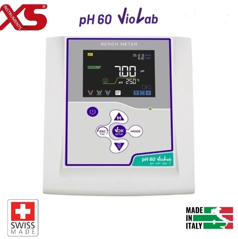 XS Instruments pH 60 VioLab Masa Tipi pH Metre – 201T Elektrotlu