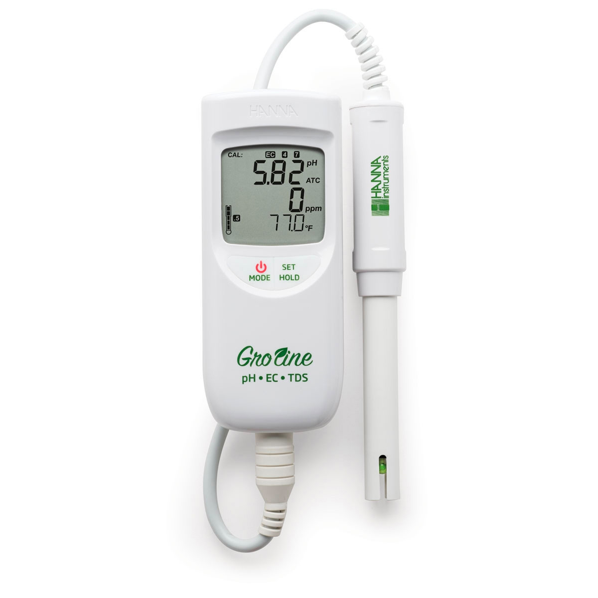 HANNA HI9814 GroLine Taşınabilir pH / EC / TDS Metre Su Geçirmez