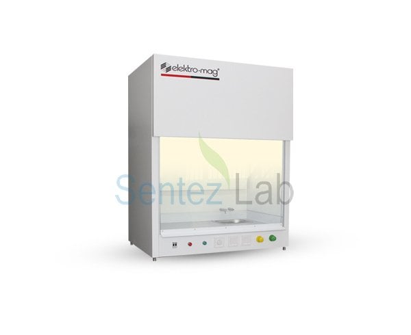 Elektromag EM1201 Ayaklı Çeker Ocak 118x90x75 cm -  Laboratuvar Çeker Ocak