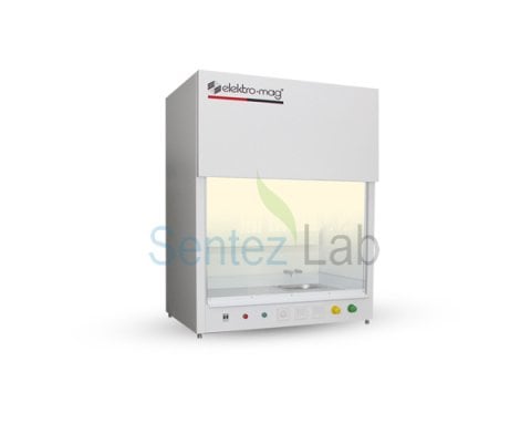 Elektromag EM1201 Ayaklı Çeker Ocak 118x90x75 cm -  Laboratuvar Çeker Ocak