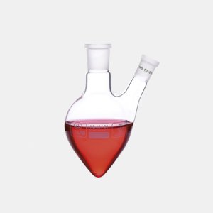 ISOLAB KALP TİPİ BALON 25° AÇILI YAN BOYUNLU 25 ML NS19/26 NS14/23