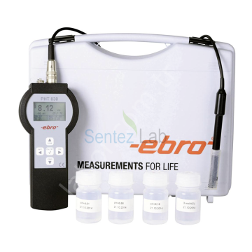Ebro PHT 830 Set 1 Gıda pH Metresi  Epoksi Elektrot  İle