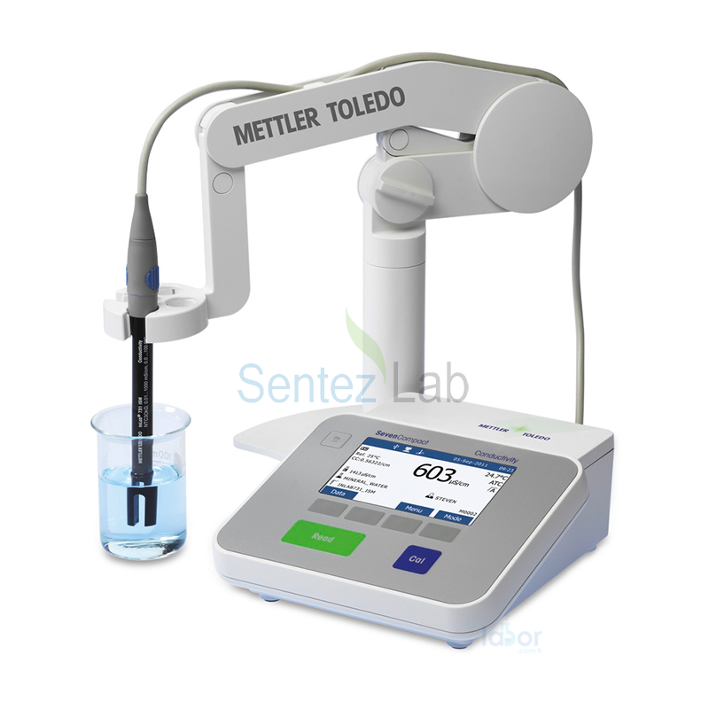 Mettler Toledo S210-U Kit Sevencompact™ Masa Tipi pH Metre -2.000... 20.000 pH    -2000... 20000 Mv   -30.0 °C... 130.0 °C pH/ORP Ürün SD20 olarak Güncellenmiştir
