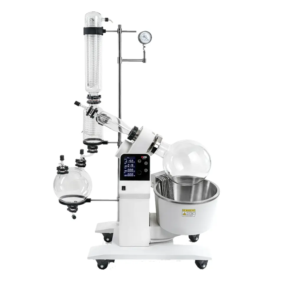 DLAB RE200-Pro 20 L LCD Rotary Evaporatör, Dikey Cam Seti Dahil