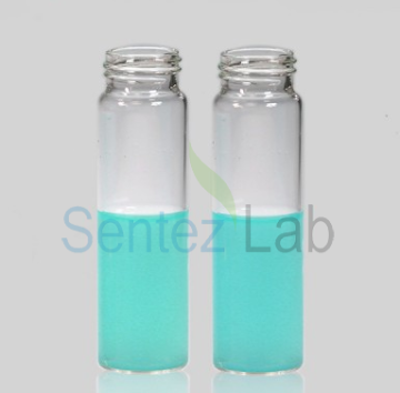40 ML EPA SCREW NECK VIAL, 95 X 27.5MM, CLEAR GLASS, 1ST HYDROLYTIC CLASS 100 Adet