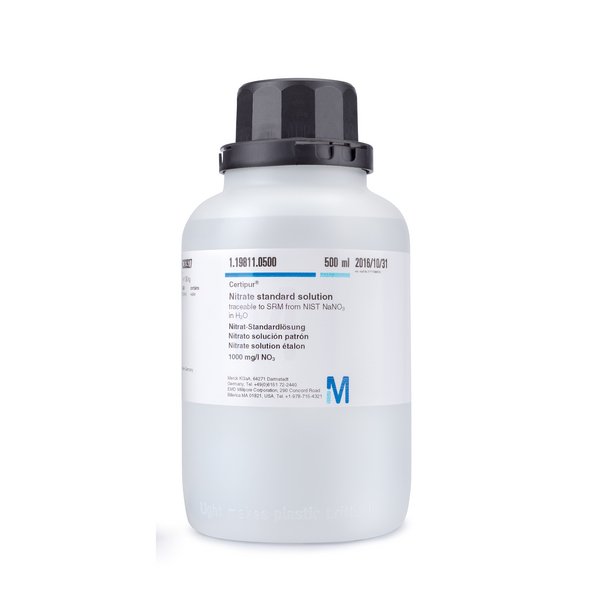 MERCK 119813 Sulfate standard solution traceable to SRM from NIST Na₂SO₄ in H₂O 1000 mg/l SO₄ Certipur