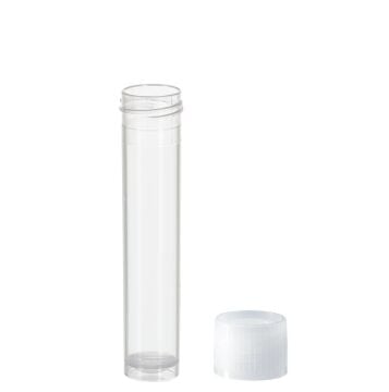 SARSTEDT 60.551 Vidalı Kapaklı Tüp 10 ml PP Şeffaf Düz Tabanlı 79x16 mm Kapaklı 1000 Adet