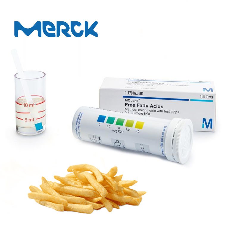 Merck 117046 Mquant Kızartma Yağlarında Serbest Yağ Asitleri Tayin Kağıdı 100 Test