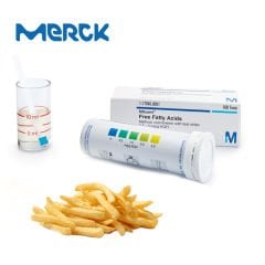 Merck 117046 MQuant® Kızartma Yağlarında Serbest Yağ Asitleri Tayin Kağıdı – 100 Test