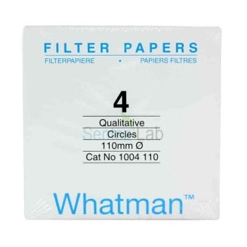 Filtre Kağıdı Standart Sınıf 4 çapı 110 mm 100 AdetGrade 4 Qualitative Filter Paper