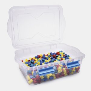 İSOLAB 062.39.903 saklama kutusu - çift açılımlı - 3.00 lt
