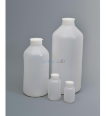 Lp Italiana LDPE Şişe Silindirik Taksimatlı Contalı Kapak Dar Boyunlu Siyah 50 ml 1 Adet