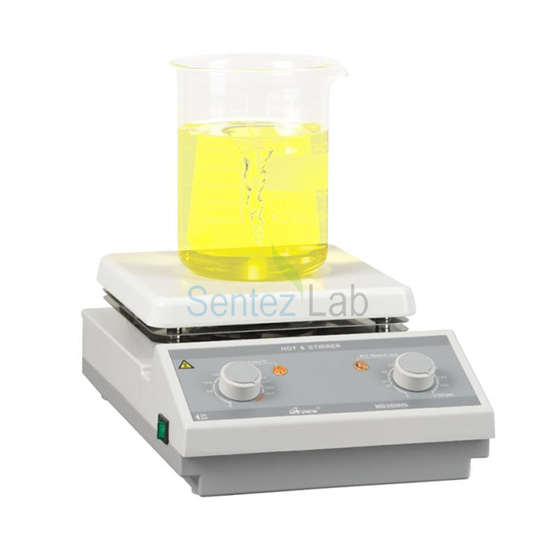 MTOPS Ms 300 Hs Isıtıcılı Manyetik Karıştırıcı  100... 1500 rpm / 380 °C / 5 L