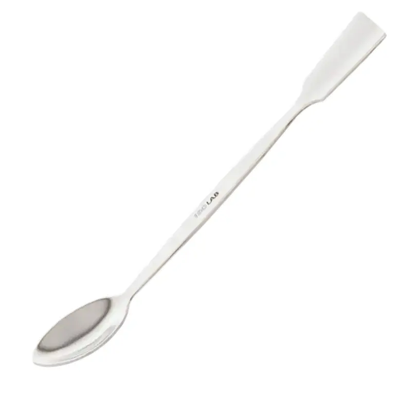 ISOLAB  Spatül - Paslanmaz Çelik - Makro Kaşıklı - 210 Mm