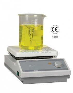 MTOPS Ms 33 Manyetik Karıştırıcı  300 mm * 300 mm Tabla , 100 ~ 1300 rpm