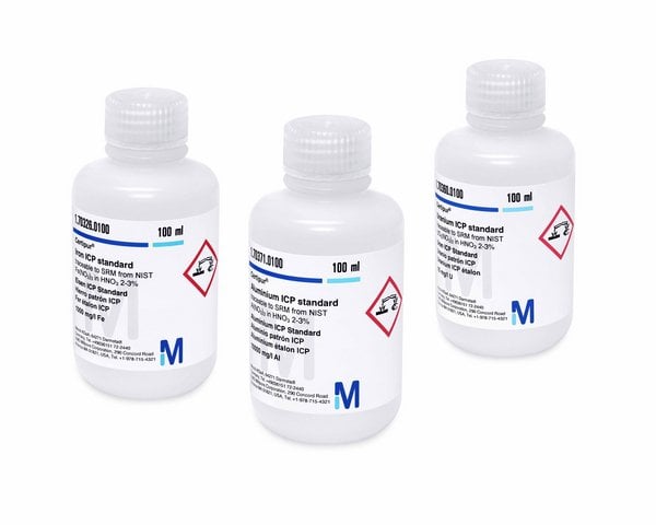 MERCK 170385 Sulfur ICP standard traceable to SRM from NIST H₂SO₄ in H₂O 10000 mg/l S Certipur