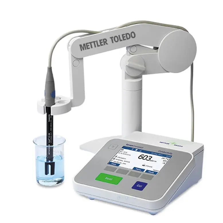METTLER TOLEDO S210-K SevenCompact™ MASA ÜSTÜ PH METRE l -2.000... 20.000 pH -2000... 20000 mV -30.0 °C... 130.0 °C