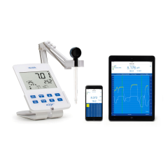 HANNA Halo™ HI11312 Cam Prob Tip pH Metre Bluetooth®