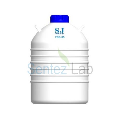 SJ-CRYO Sıvı Azot Tankı 35 Litre