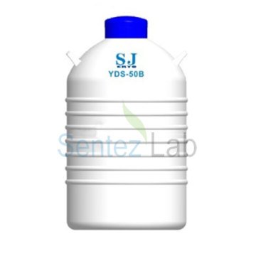 SJ-CRYO Sıvı Azot Tankı 50 Litre