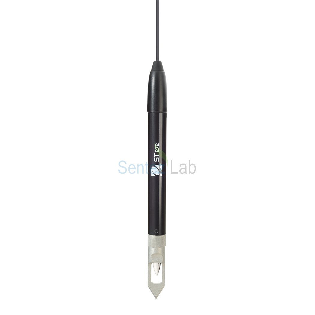 Ohaus ST272 Plastik Sivri Cam Uçlu ve Metal Bıçaklı Saplama pH Elektrodu (et, meyve, peynir)