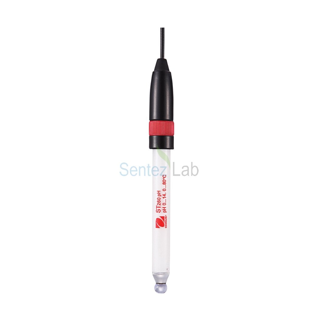 Ohaus ST260 Cam Double Salt-Bridge pH Elektrodu (Tris-tampon pH ölç. uygun)