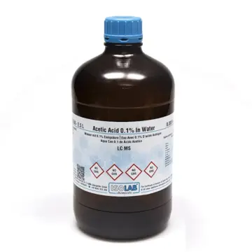ISOLAB 901.068 Acetic Acid 0.1% in Water LC-MS Grade 2.5 L