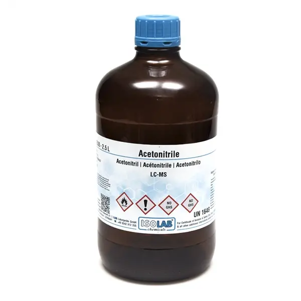 ISOLAB 901.038 Asetonitril 2.5 L - Acetonitrile ≥99.9%