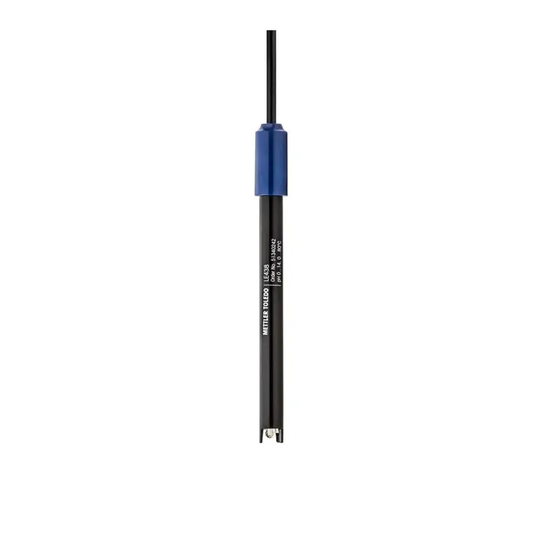 Mettler Toledo LE438 DIN pH Elektrodu Plastik Sıcaklık Entegreli 0... 14 pH